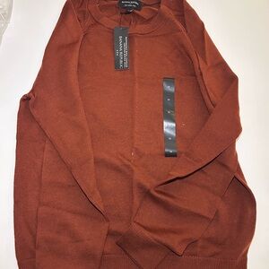 SOLD Banana Republic Men's Copper Merino Wool Sweater